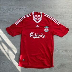 vintage Adidas 2008-2009 Liverpool F.C. home jersey